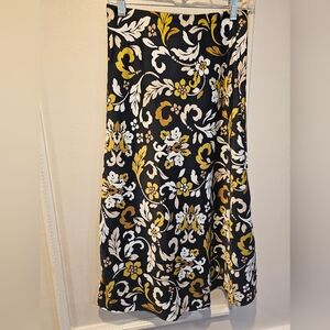 Ann Taylor Factory A-line Printed Skirt Size 0